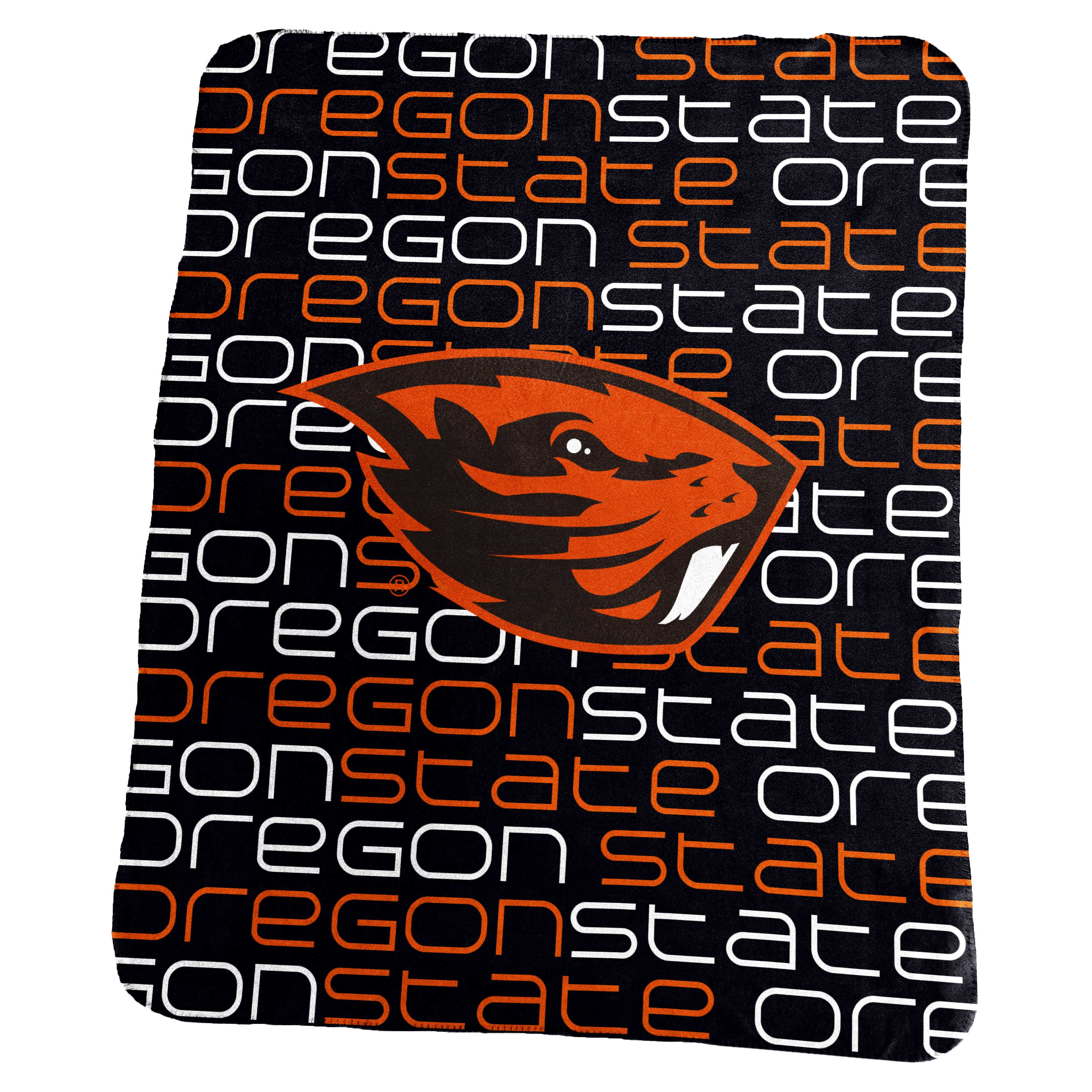 OR State Repeating Logo Classic Fleece