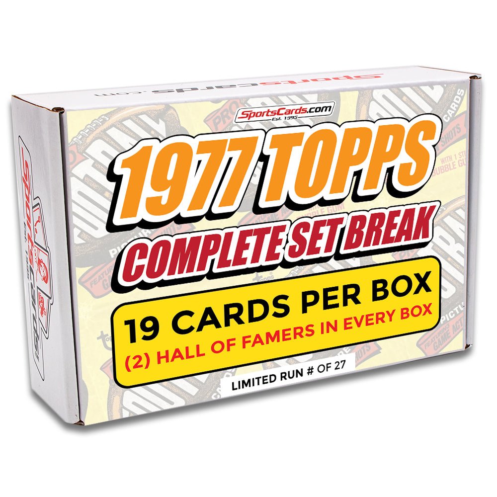 1977 TOPPS FOOTBALL COMPLETE SET BREAK - 19 CARDS PER BOX! 2 HOFERS PER BOX! - Sports Gifts, Sports Memorabilia, Sports Collectibles, Fan Shop