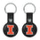 University of Illinois Fighting Illini Insignia Black Airtag Holder 2-Pack - Sports Gifts, Sports Memorabilia, Sports Collectibles, Fan Shop