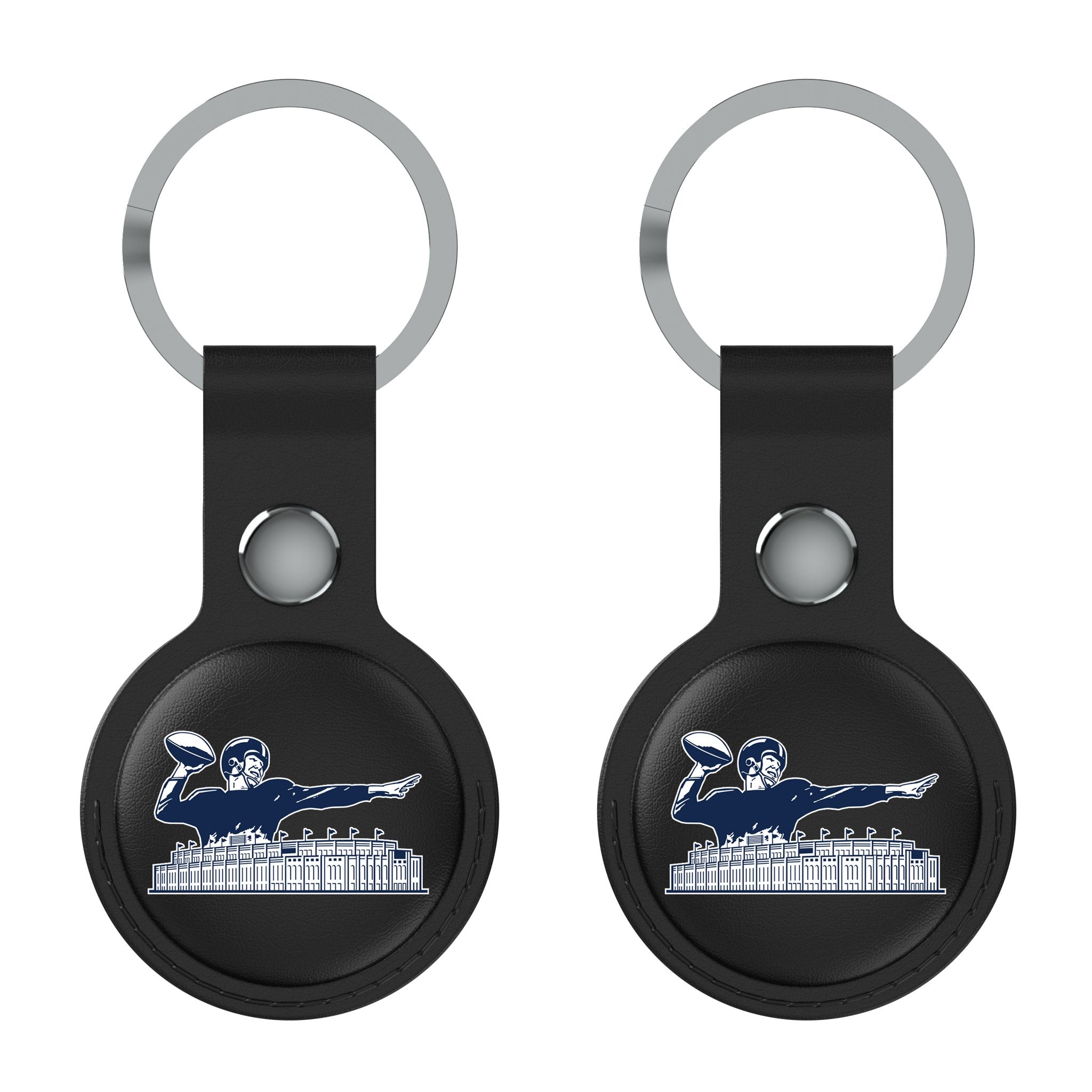 New York Giants 1960-1966 Historic Collection Insignia Black Airtag Holder 2-Pack - Sports Gifts, Sports Memorabilia, Sports Collectibles, Fan Shop