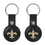 New Orleans Saints Insignia Black Airtag Holder 2-Pack - Sports Gifts, Sports Memorabilia, Sports Collectibles, Fan Shop