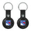 New York Rangers Insignia Black Airtag Holder 2-Pack - Sports Gifts, Sports Memorabilia, Sports Collectibles, Fan Shop
