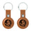 Florida State University Seminoles Burn Brown Airtag Holder 2-Pack - Sports Gifts, Sports Memorabilia, Sports Collectibles, Fan Shop