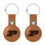 Purdue University Boilermakers Burn Brown Airtag Holder 2-Pack - Sports Gifts, Sports Memorabilia, Sports Collectibles, Fan Shop
