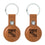 New York Rangers Burn Brown Airtag Holder 2-Pack - Sports Gifts, Sports Memorabilia, Sports Collectibles, Fan Shop