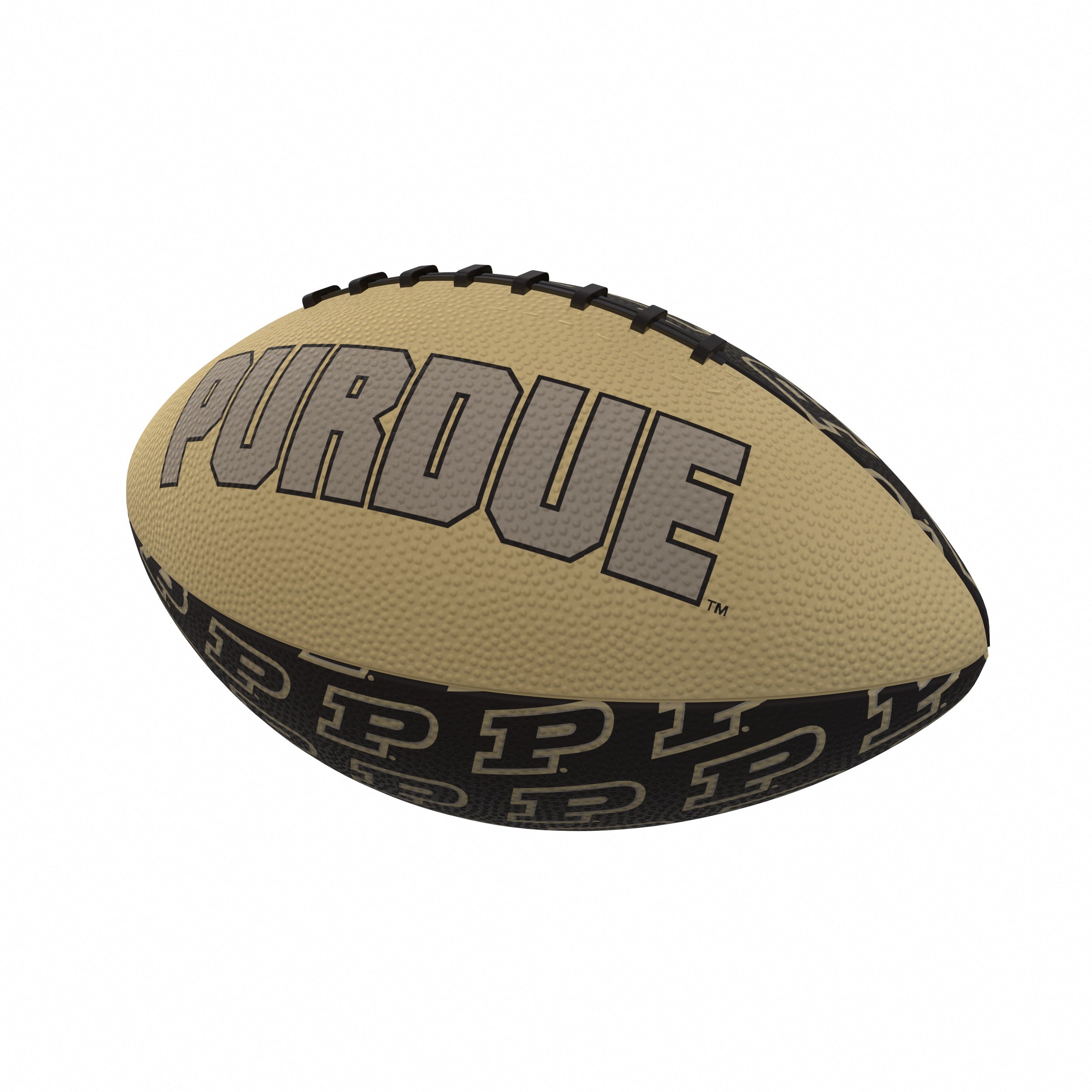 Purdue Repeating Mini-Size Rubber Football