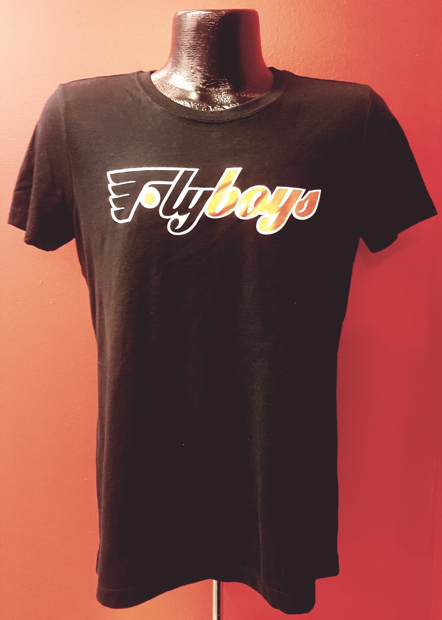 Philadelphia Flyers NHL Hockey Women's Fly Boys V-Neck Heathered T-Shirt (Dynasty Sports Exclusive) - Sports Collectibles, Sports Memorabilia, Sports Fan Shop, Sports Gifts