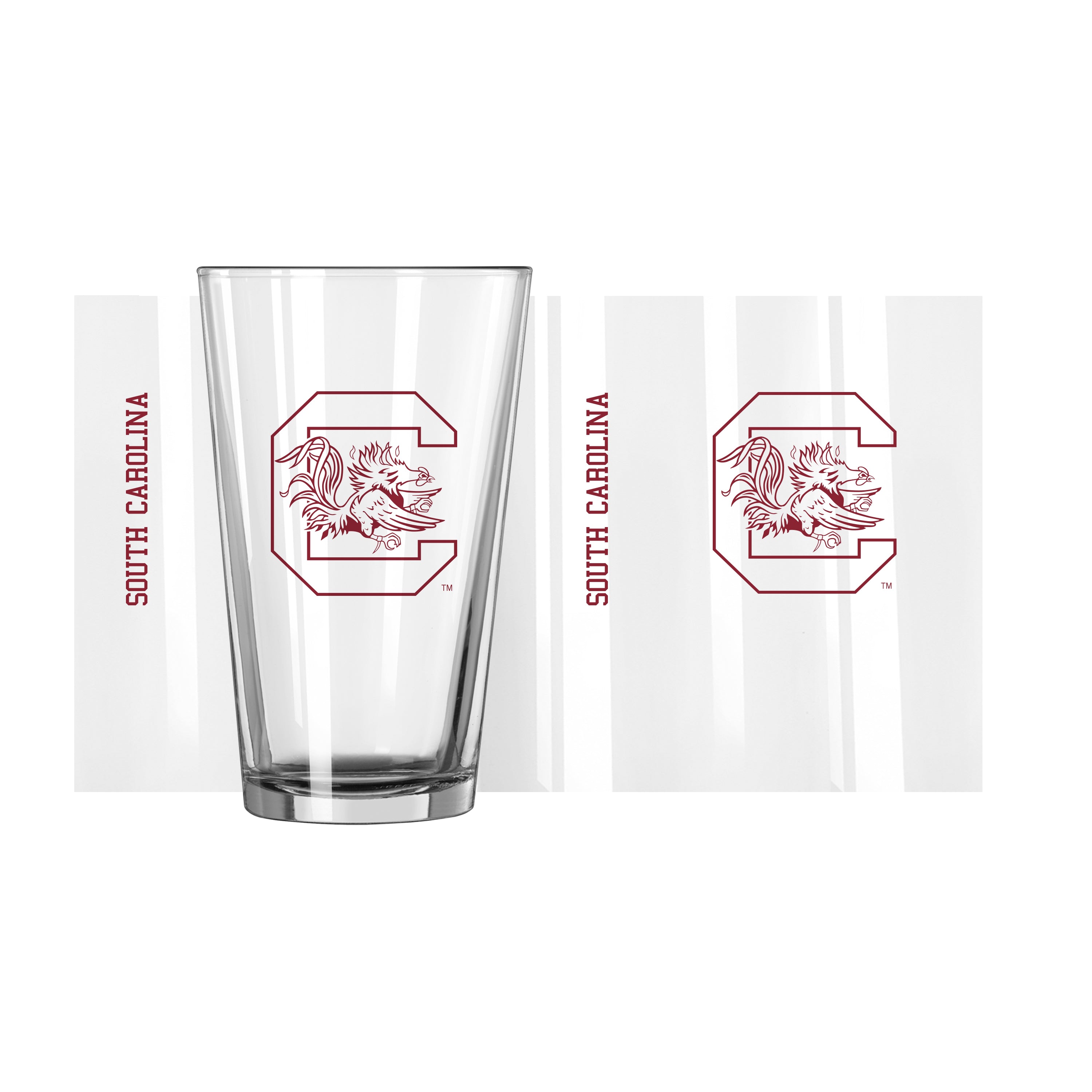 South Carolina 16oz Gameday Pint Glass