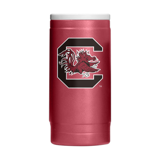 South Carolina Flipside Powder Coat Slim Can Coolie