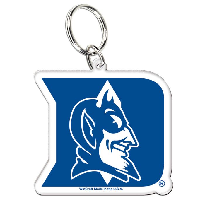 Duke Blue Devils Premium Acrylic Key Ring - Sports Collectibles, Sports Memorabilia, Sports Fan Shop, Sports Gifts