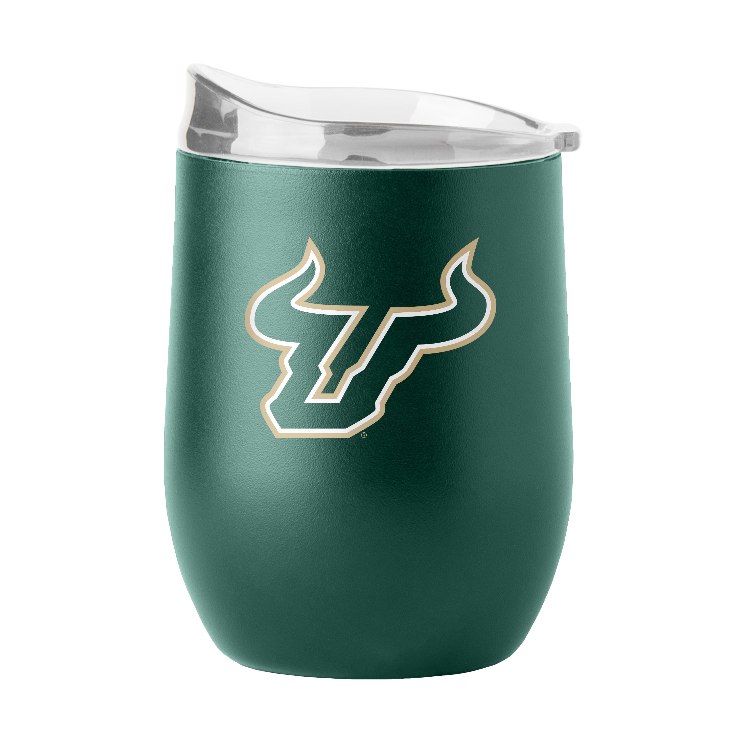 South Florida 16oz Flipside Powder Coat Curved Bev