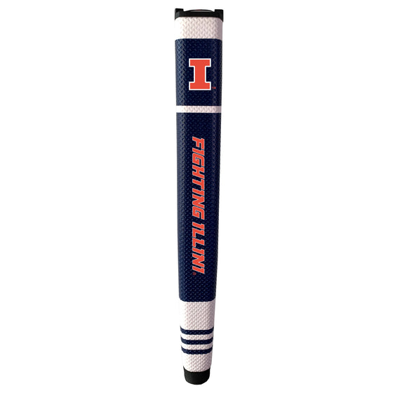 Illinois Fighting Illini Golf Putter Grip - 757 Sports Collectibles