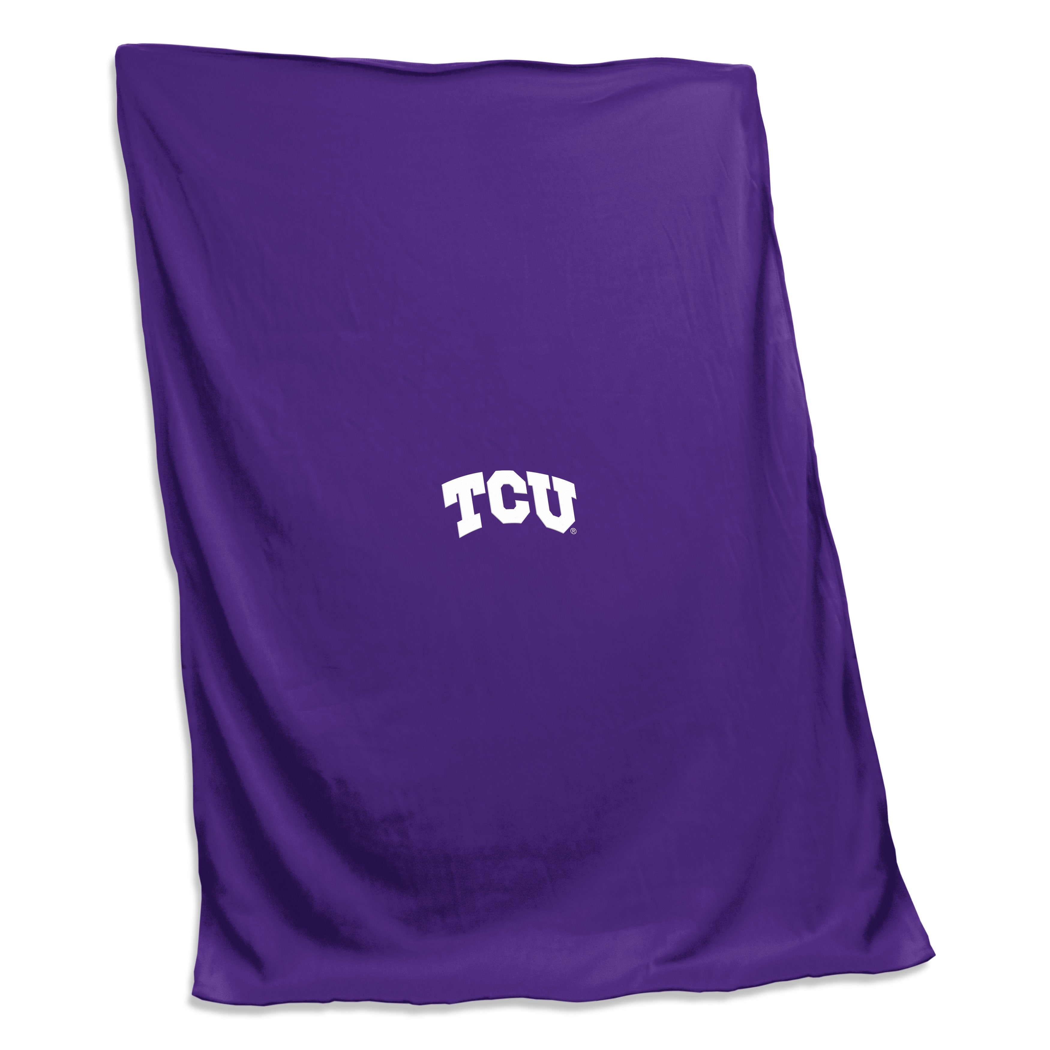 TCU Screened Sweatshirt Blanket