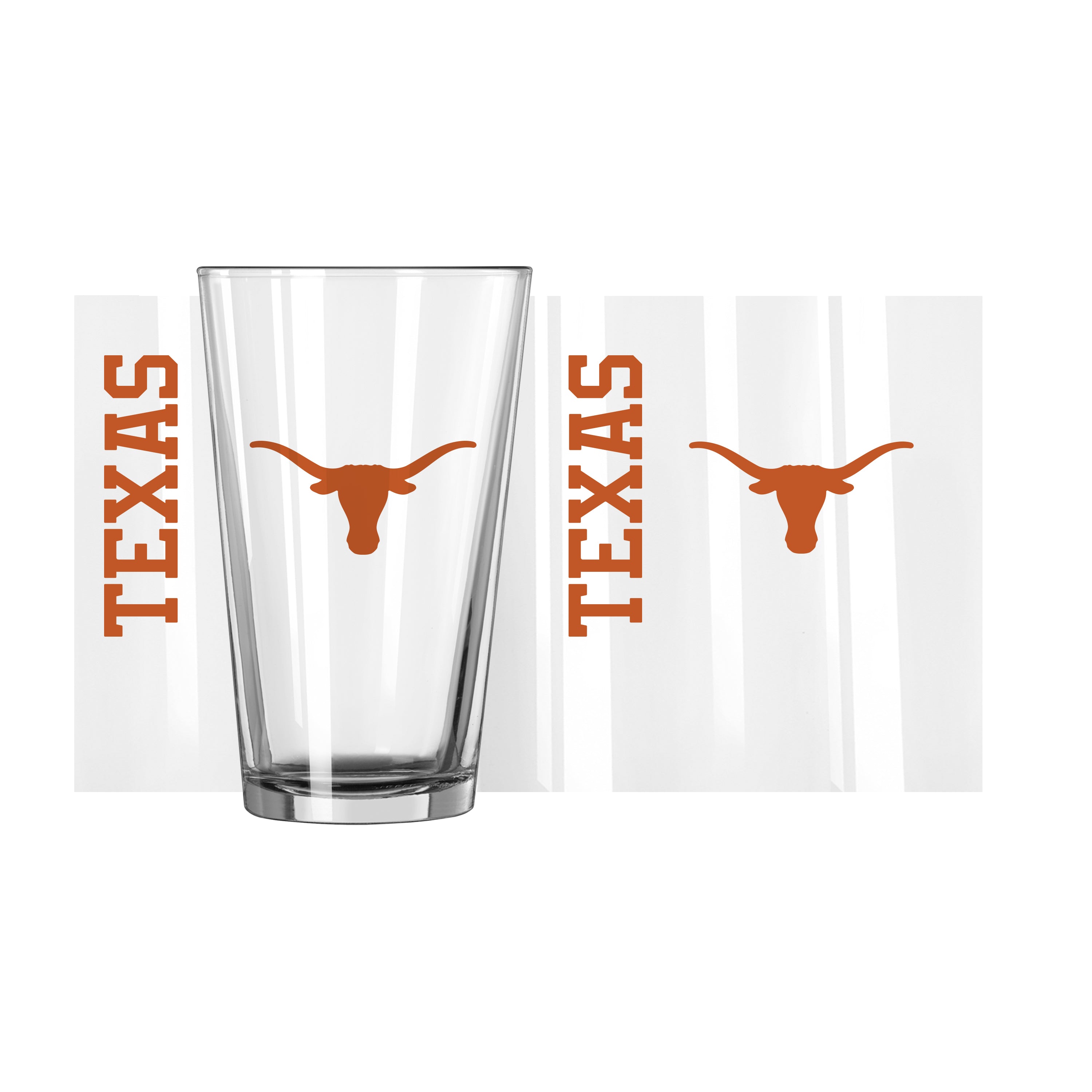 Texas 16oz Gameday Pint Glass