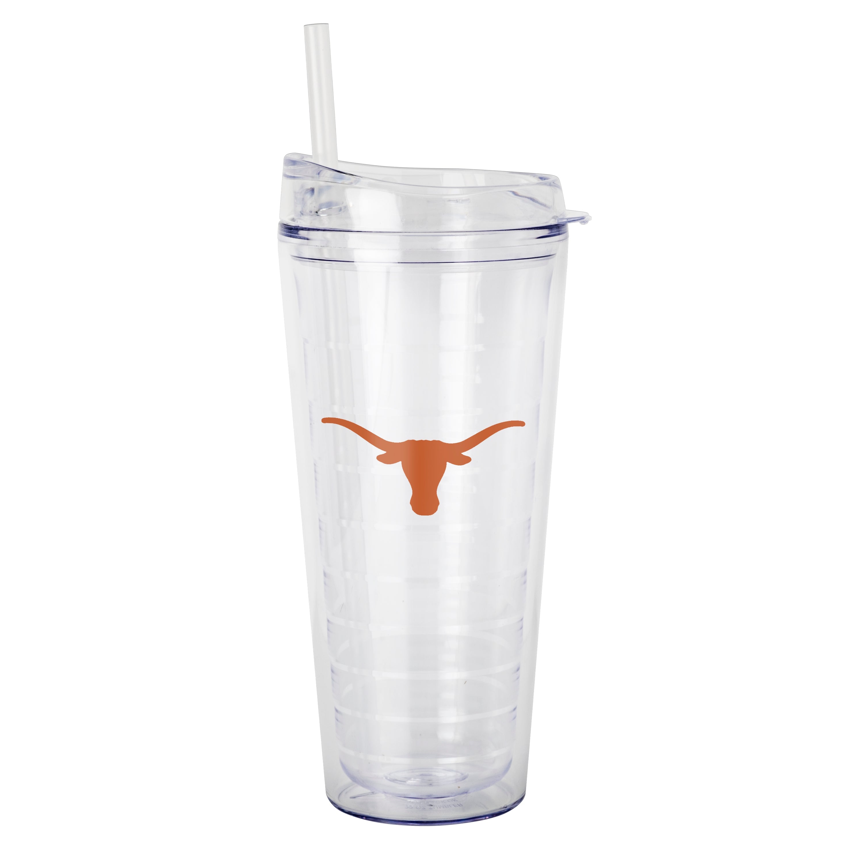 Texas 22oz Flipside Dbl Wall Clear Tumbler