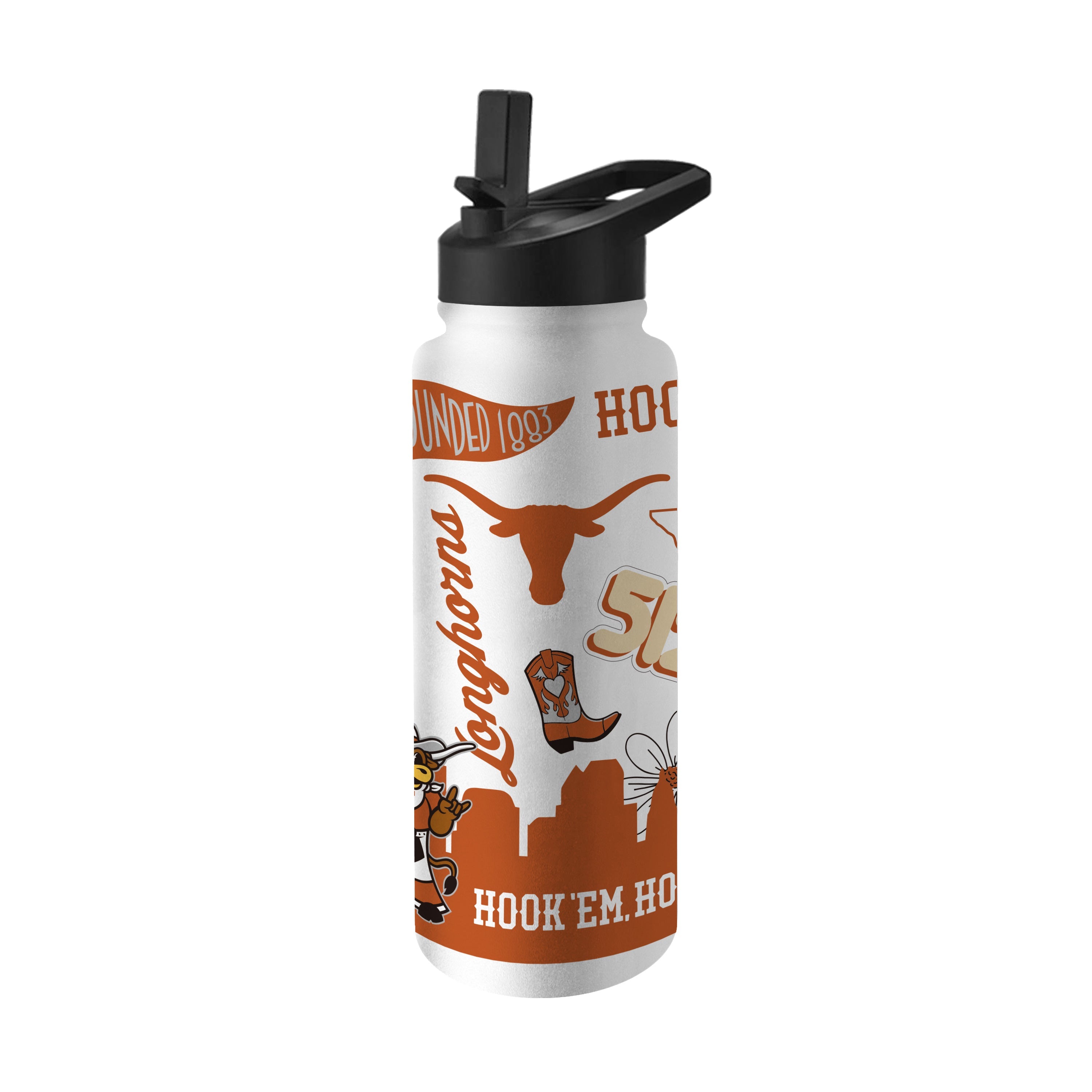 Texas 34oz Native Quencher Bottle