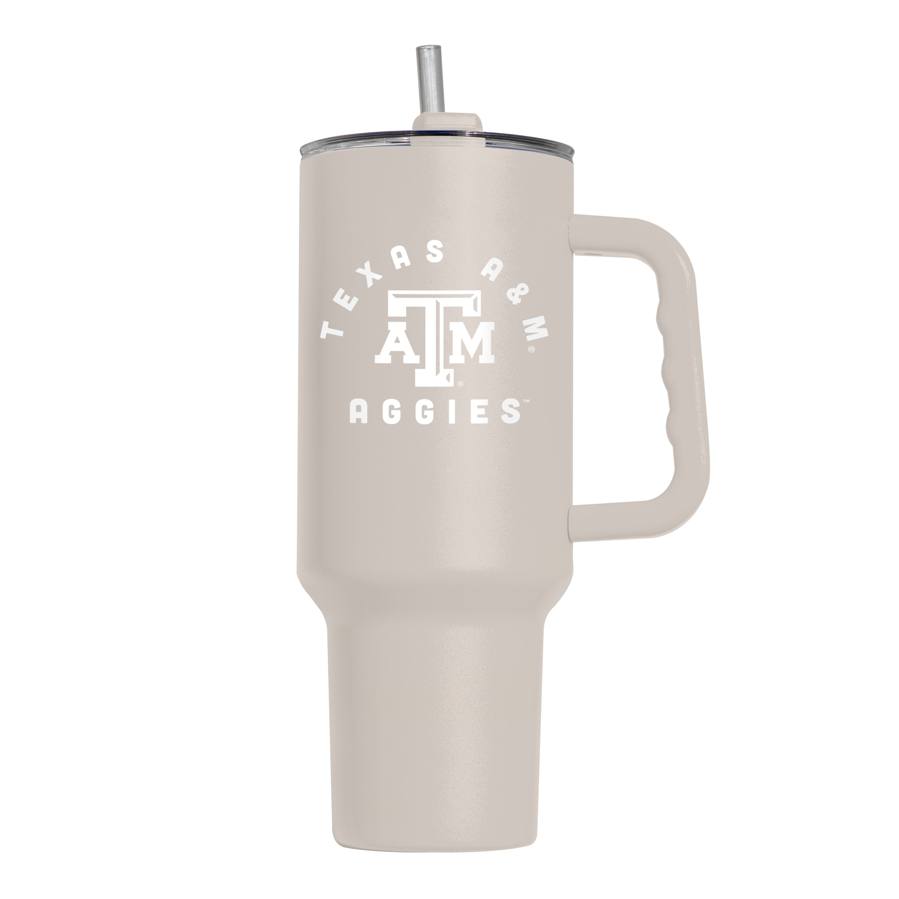 Texas A&M 40oz Archway Sand Powder Coat Tumbler