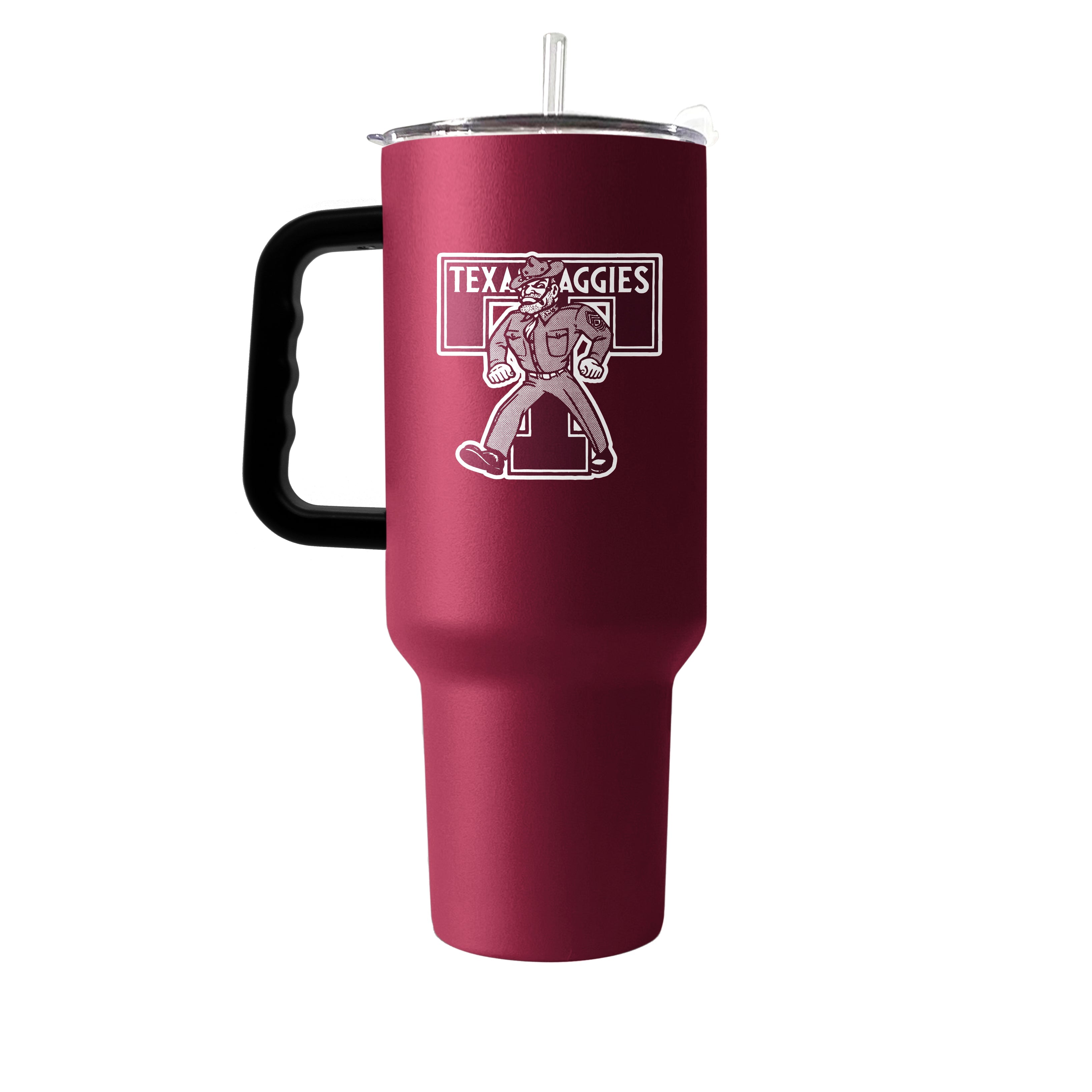 Texas A&M Vault 40oz Flipside Powder Coat Tumbler