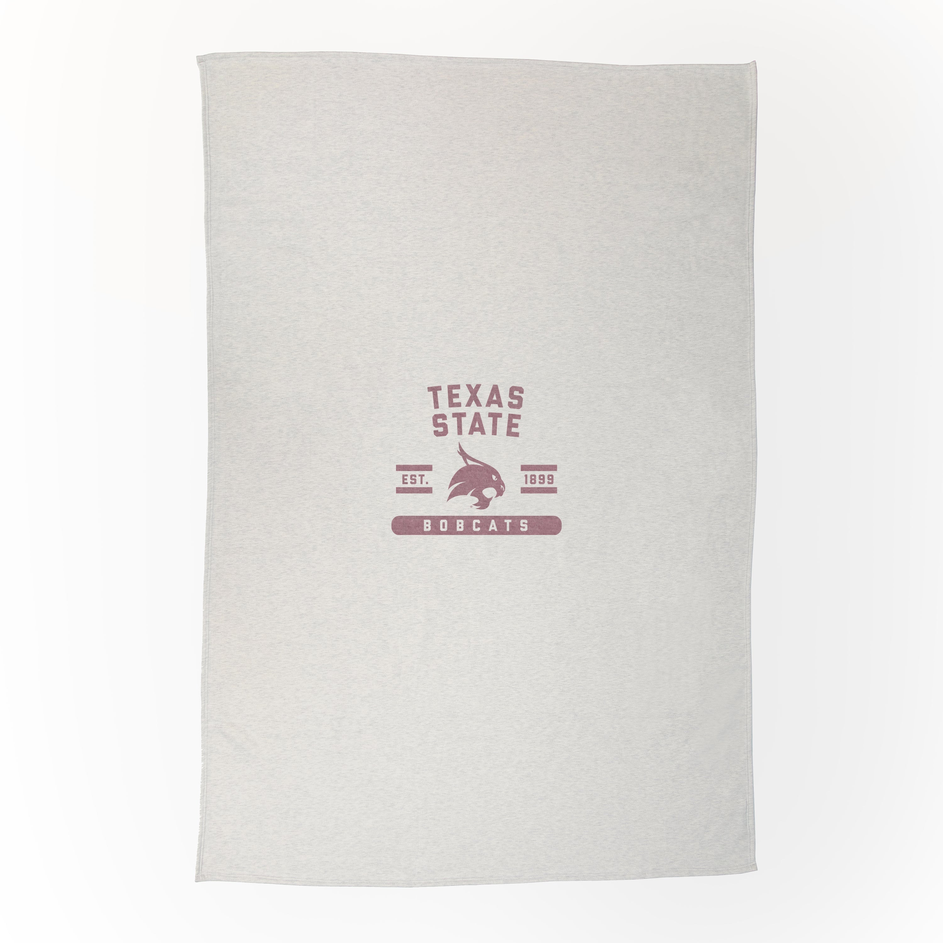 Texas State Oatmeal Sweatshirt Blanket