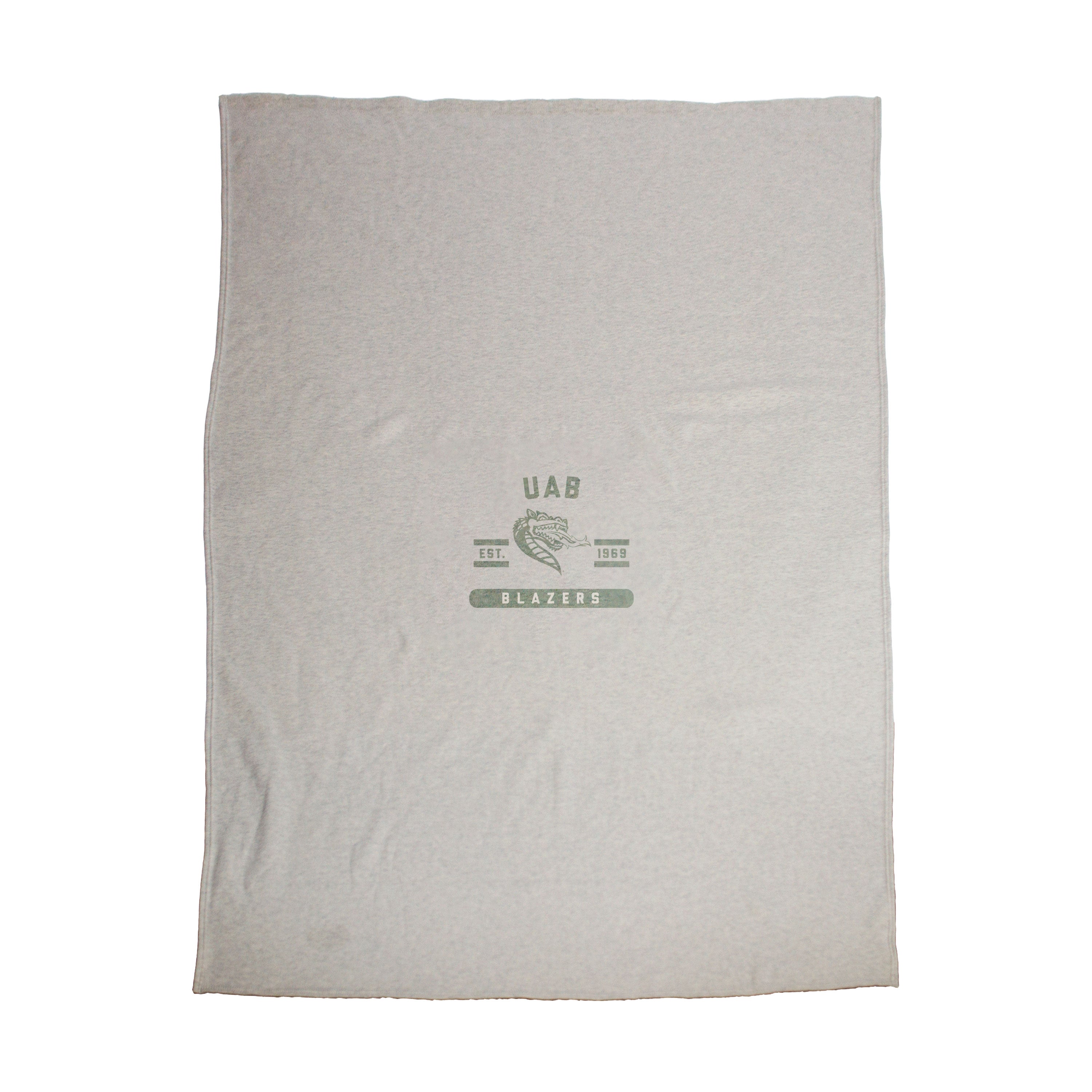 UAB Sublimated Sweatshirt Blanket