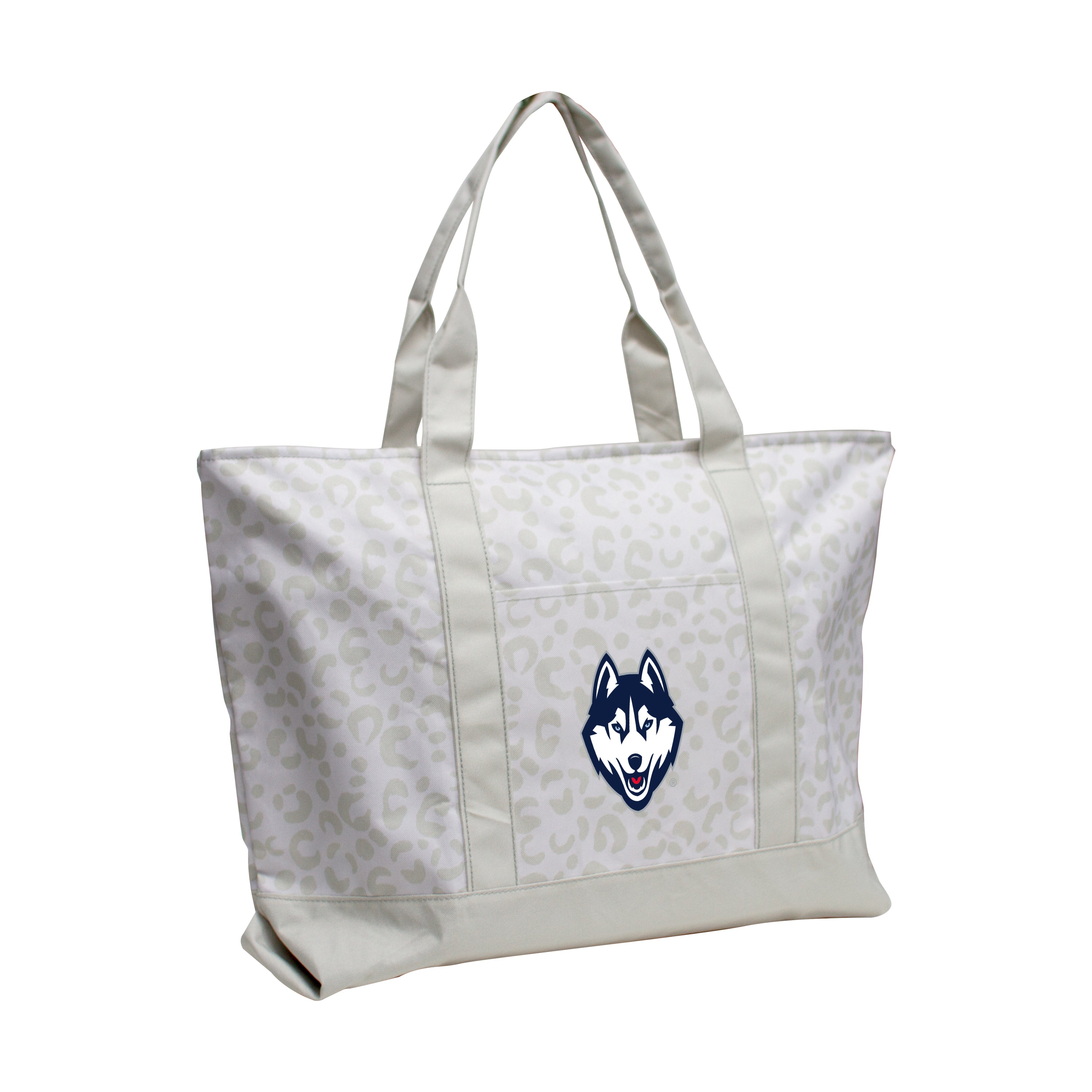UConn Leopard Pattern Tote