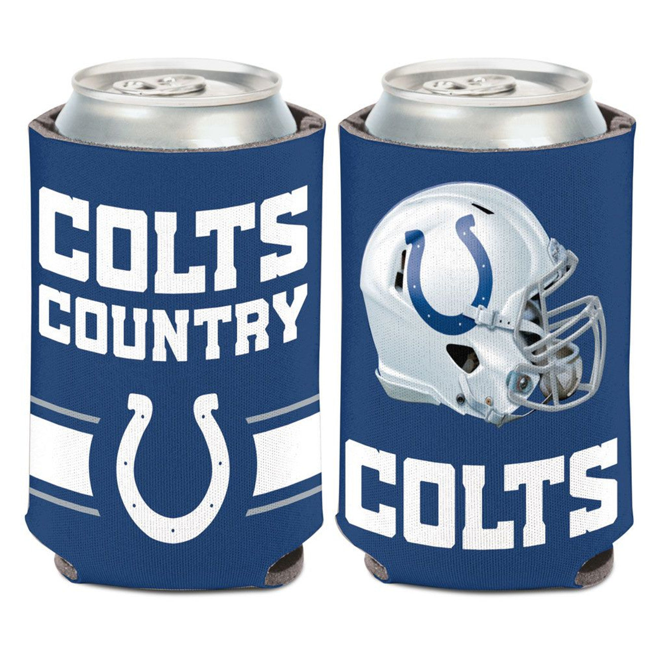 Indianapolis Colts Can Cooler Slogan Design - Sports Collectibles, Sports Memorabilia, Sports Fan Shop, Sports Gifts