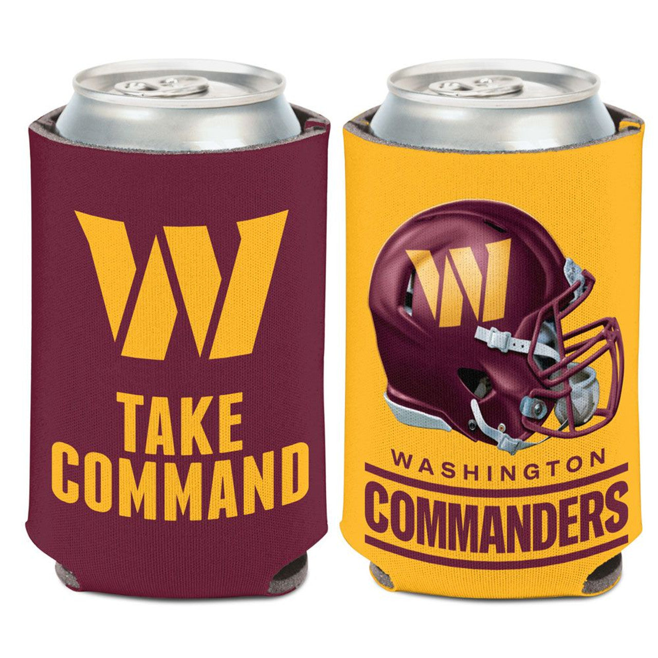 Washington Commanders Can Cooler Slogan Design - Sports Collectibles, Sports Memorabilia, Sports Fan Shop, Sports Gifts