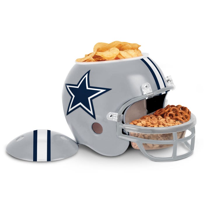 Dallas Cowboys Snack helmet Transfer Printed - Sports Gifts, Sports Memorabilia, Sports Collectibles, Fan Shop