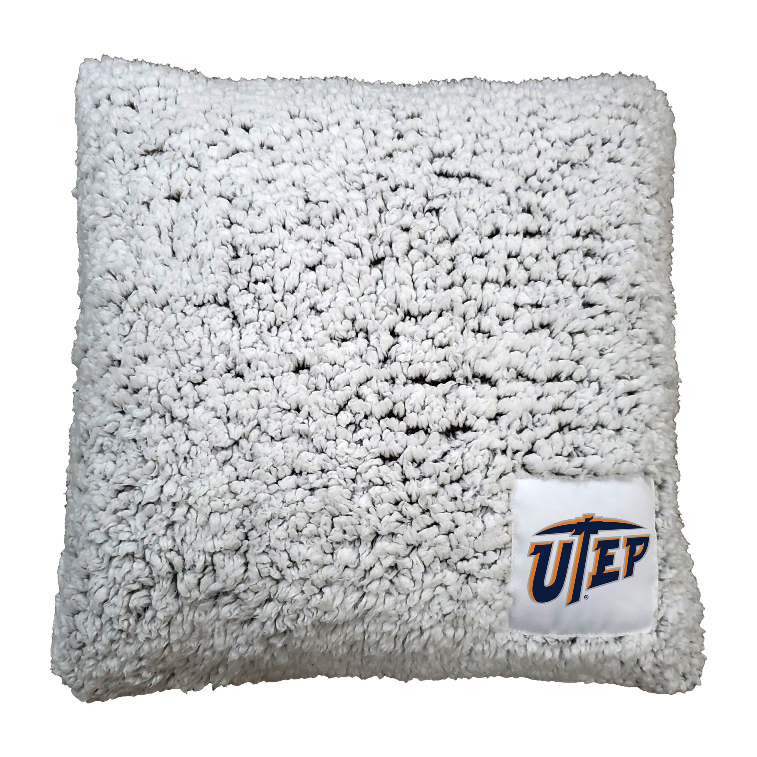 UTEP Frosty Throw Pillow