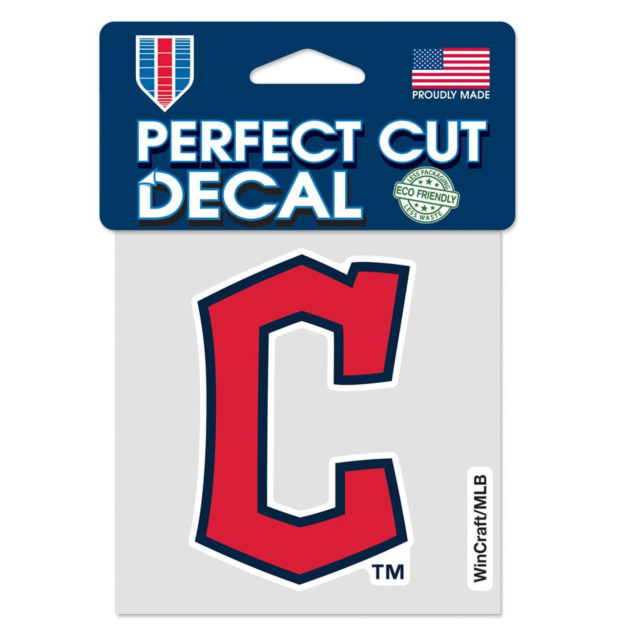 Cleveland Indians Decal 4x4 Perfect Cut Color - C logo - Sports Collectibles, Sports Memorabilia, Sports Fan Shop, Sports Gifts