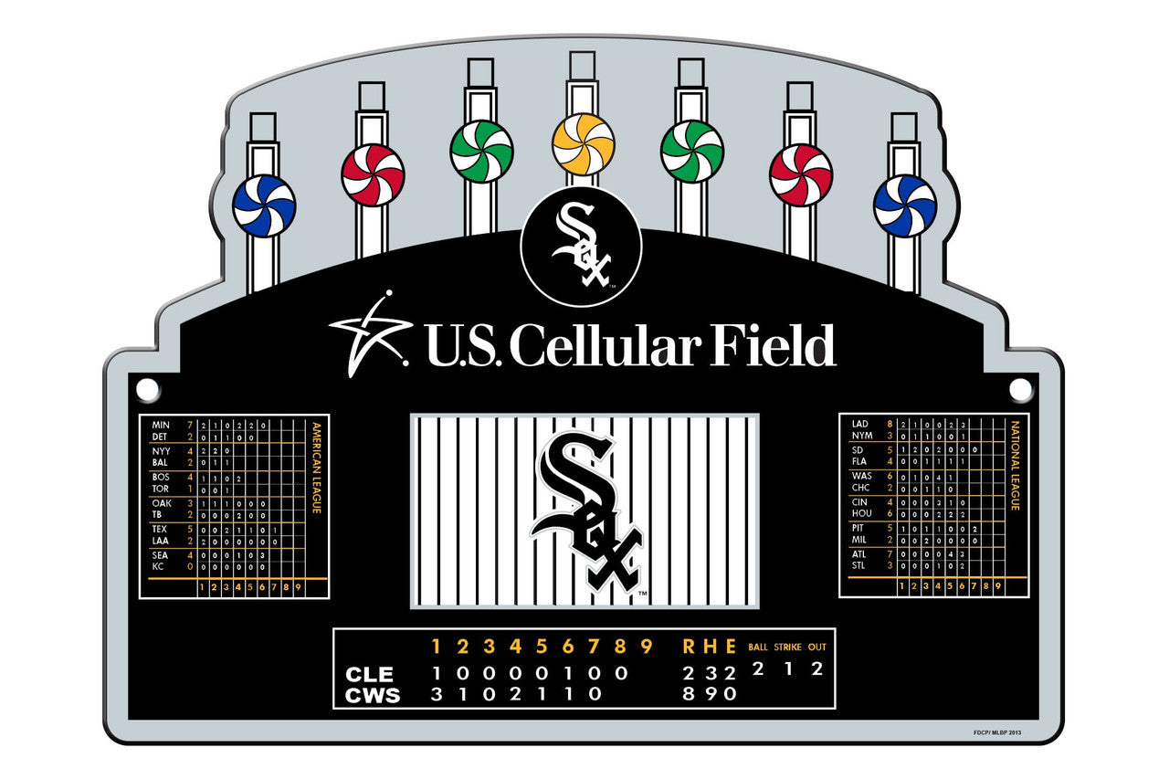 Chicago White Sox Sign 12x18 Plastic US Cellular Field CO - Sports Collectibles, Sports Memorabilia, Sports Fan Shop, Sports Gifts