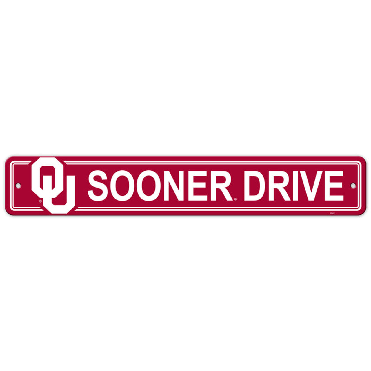Oklahoma Sooners Sign 4x24 Plastic Street Style CO - Sports Collectibles, Sports Memorabilia, Sports Fan Shop, Sports Gifts