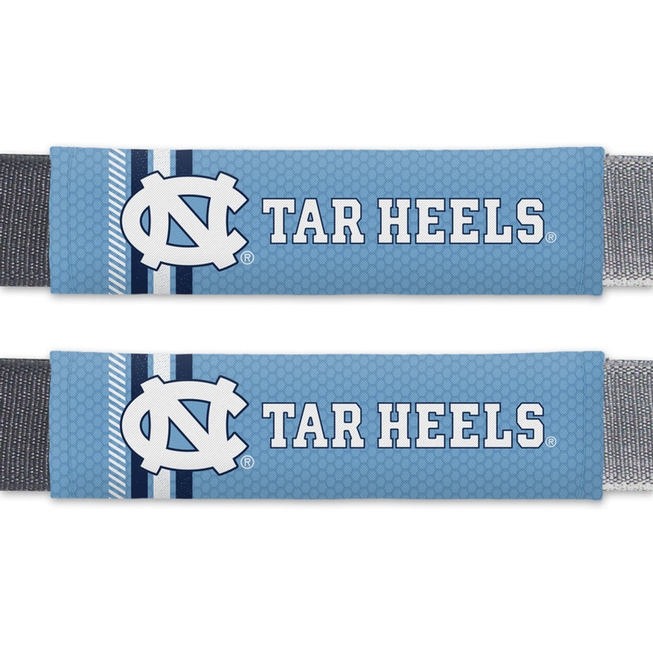 North Carolina Tar Heels Seat Belt Pads Rally Design CO - Sports Collectibles, Sports Memorabilia, Sports Fan Shop, Sports Gifts