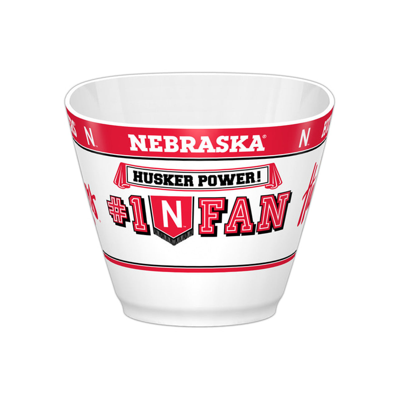 Nebraska Cornhuskers Party Bowl MVP CO - Sports Collectibles, Sports Memorabilia, Sports Fan Shop, Sports Gifts