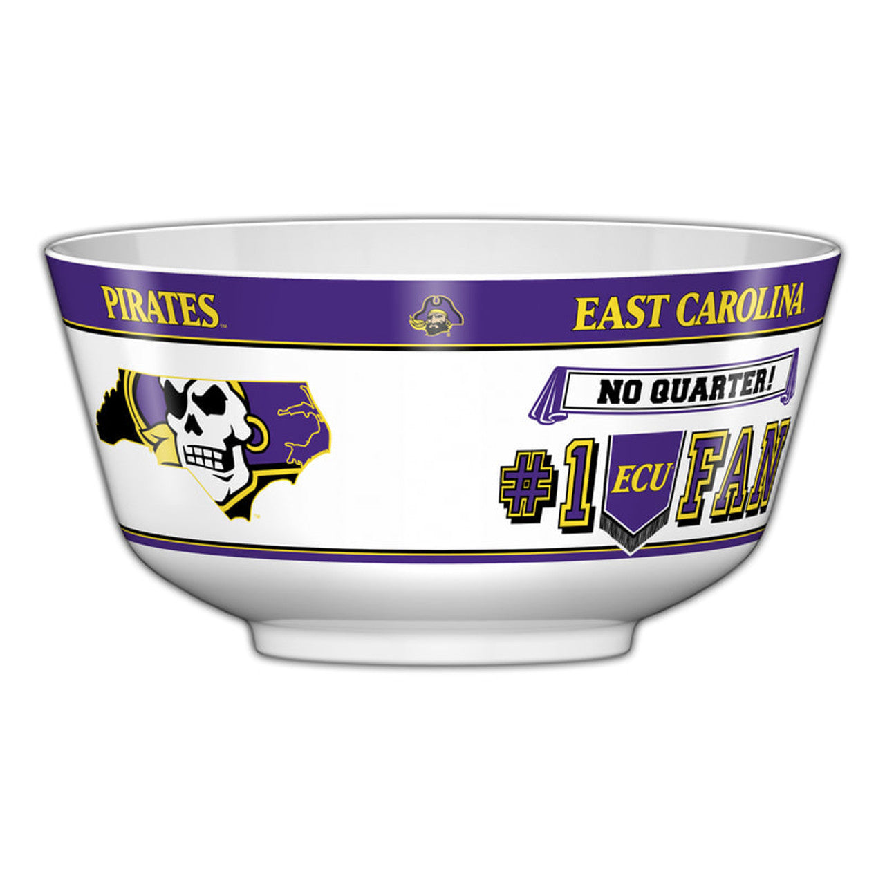 East Carolina Pirates Party Bowl All JV CO - Sports Collectibles, Sports Memorabilia, Sports Fan Shop, Sports Gifts