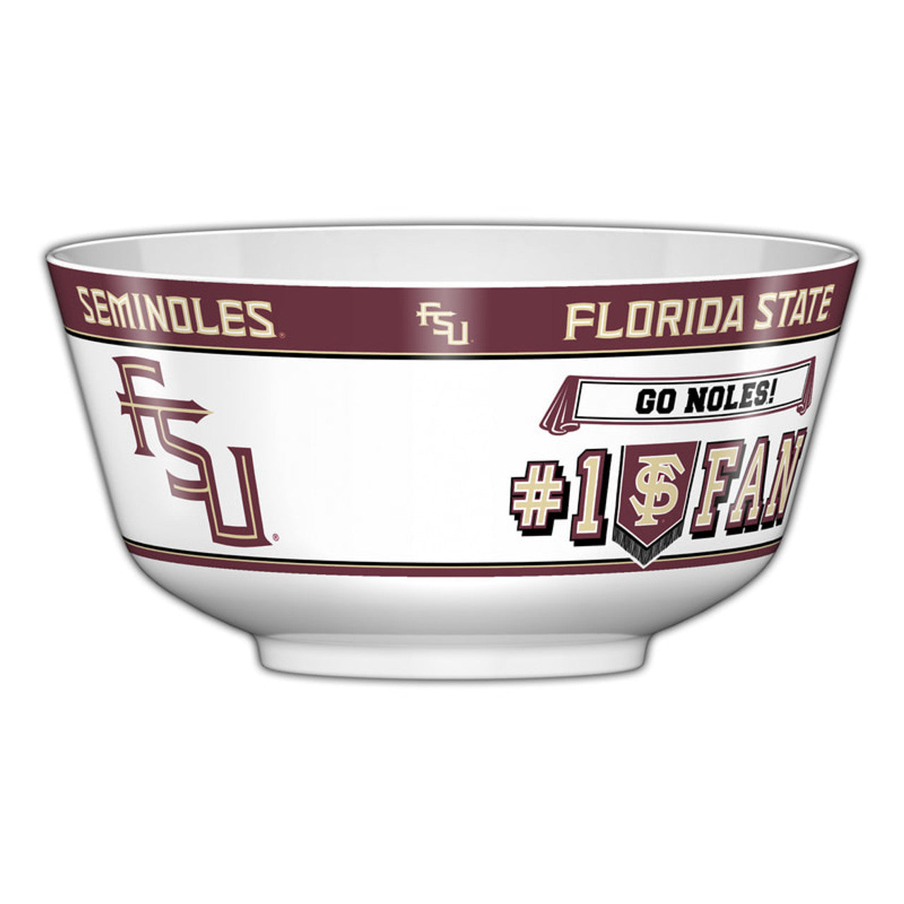 Florida State Seminoles Party Bowl All JV CO - Sports Collectibles, Sports Memorabilia, Sports Fan Shop, Sports Gifts