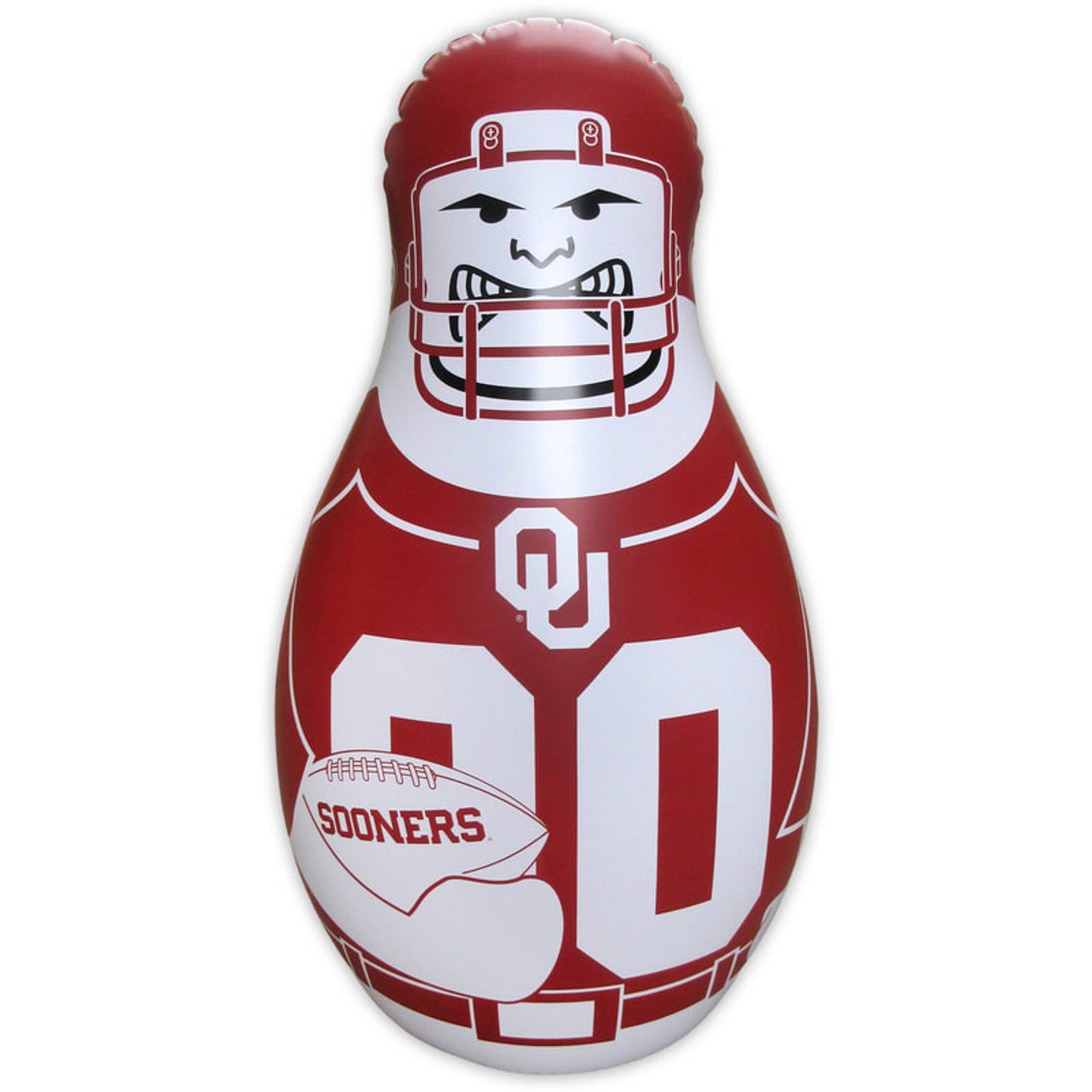 Oklahoma Sooners Tackle Buddy Punching Bag CO - Sports Collectibles, Sports Memorabilia, Sports Fan Shop, Sports Gifts
