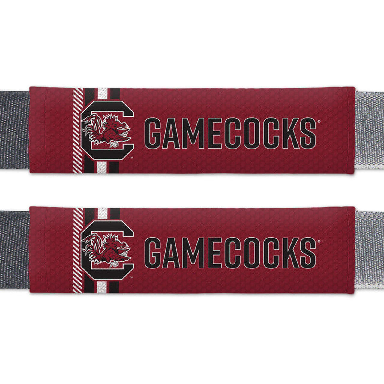 South Carolina Gamecocks Seat Belt Pads Rally Design CO - Sports Collectibles, Sports Memorabilia, Sports Fan Shop, Sports Gifts