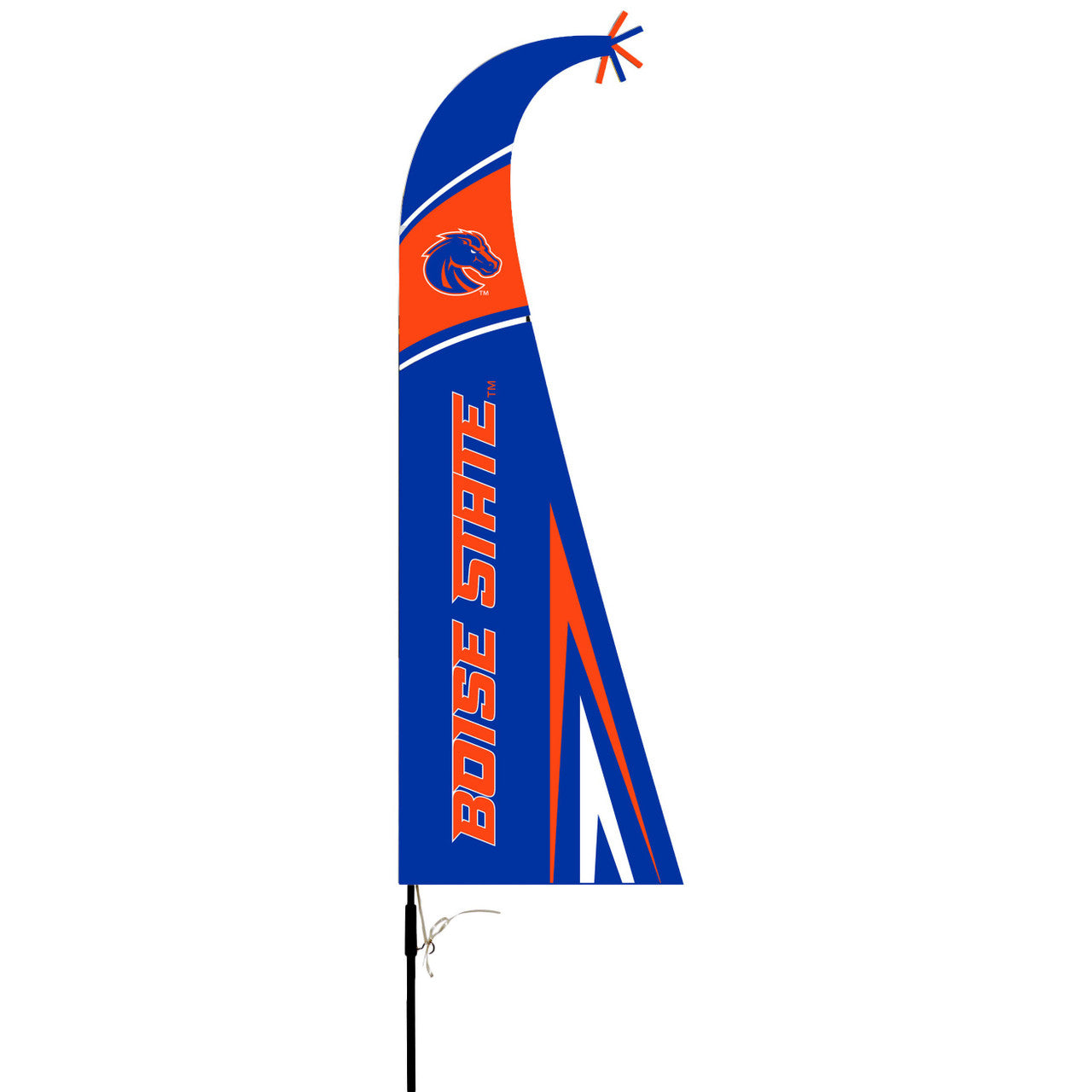 Boise State Broncos Flag Premium Feather Style CO - Sports Collectibles, Sports Memorabilia, Sports Fan Shop, Sports Gifts