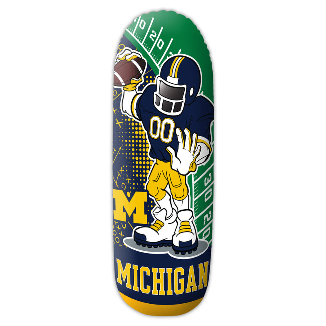 Michigan Wolverines Bop Bag Rookie Water Based CO - Sports Collectibles, Sports Memorabilia, Sports Fan Shop, Sports Gifts