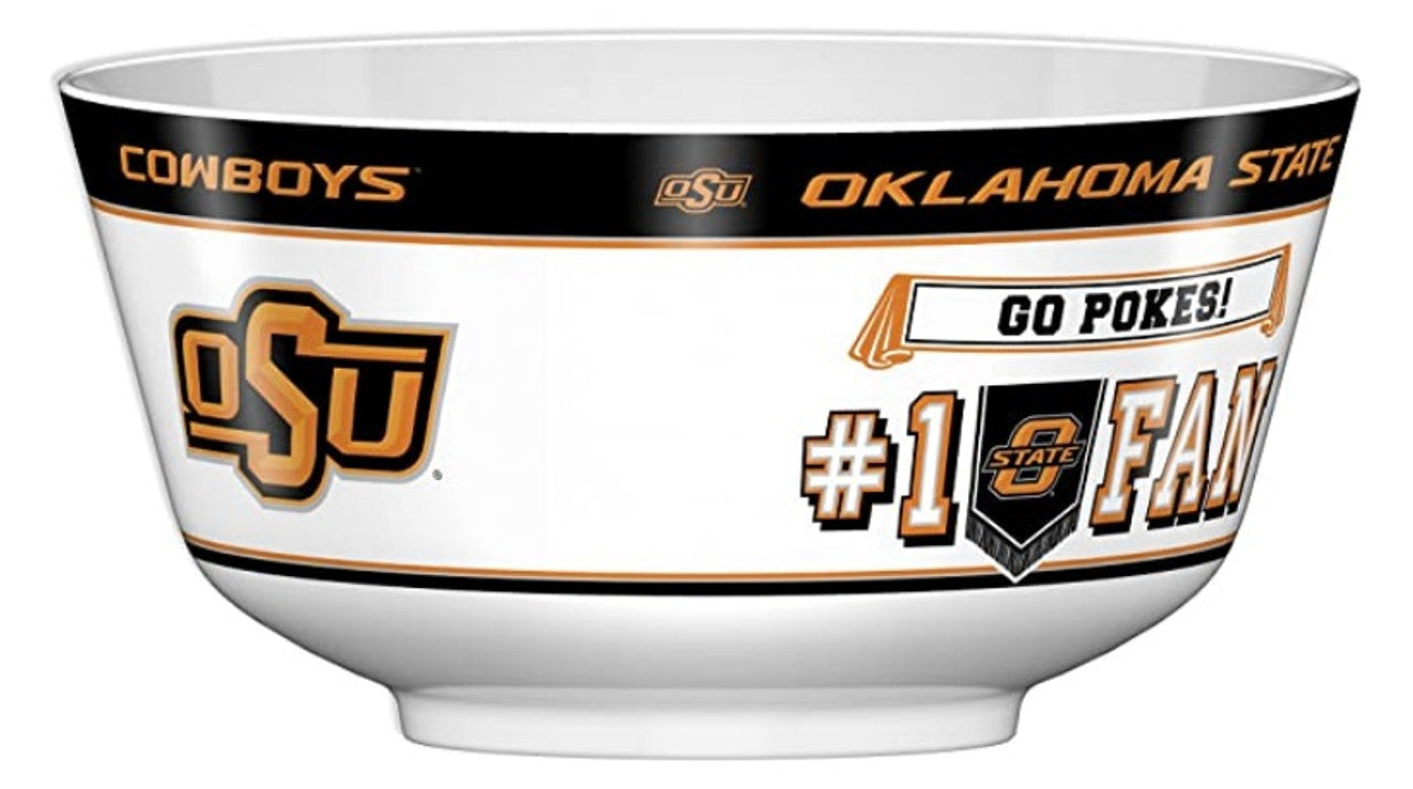 Oklahoma State Cowboys Party Bowl All JV CO - Sports Collectibles, Sports Memorabilia, Sports Fan Shop, Sports Gifts