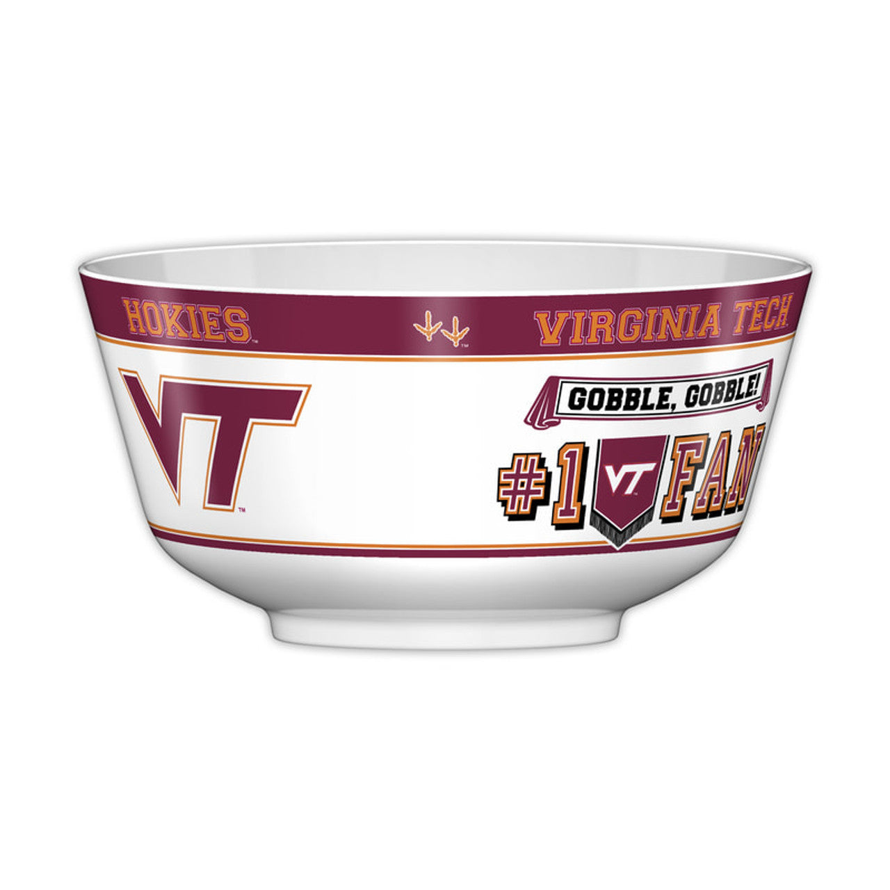 Virginia Tech Hokies Party Bowl All JV - Sports Collectibles, Sports Memorabilia, Sports Fan Shop, Sports Gifts