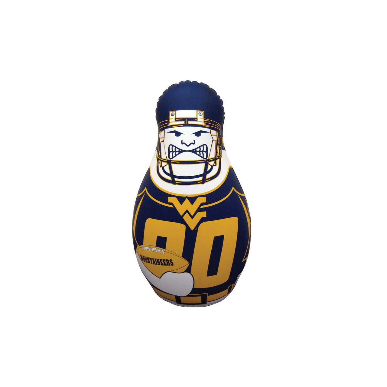 West Virginia Mountaineers Bop Bag Mini CO - Sports Collectibles, Sports Memorabilia, Sports Fan Shop, Sports Gifts