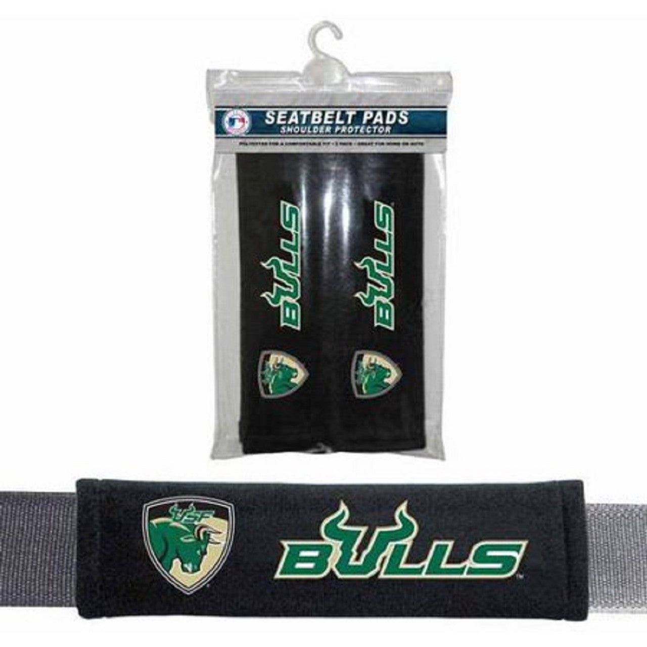 South Florida Bulls Seat Belt Pads CO - Sports Collectibles, Sports Memorabilia, Sports Fan Shop, Sports Gifts