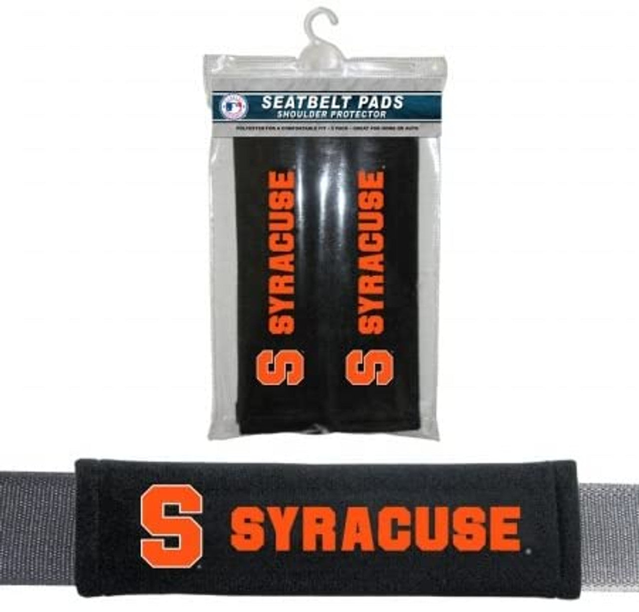Syracuse Orange Seat Belt Pads CO - Sports Collectibles, Sports Memorabilia, Sports Fan Shop, Sports Gifts