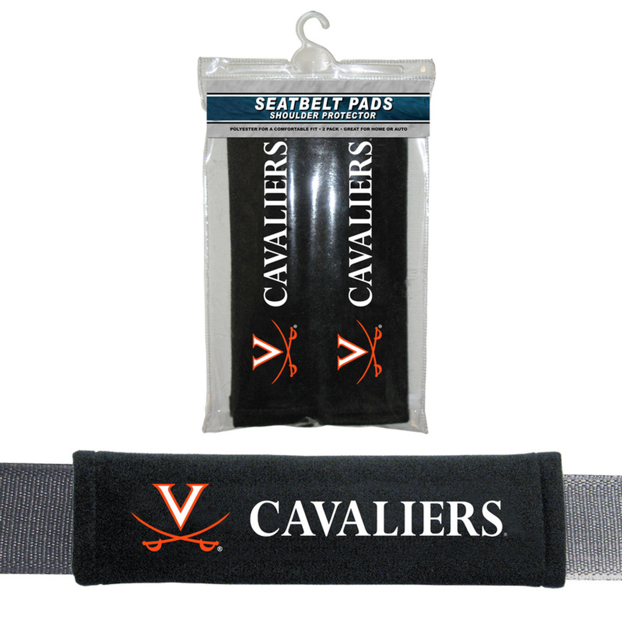 Virginia Cavaliers Seat Belt Pads CO - Sports Collectibles, Sports Memorabilia, Sports Fan Shop, Sports Gifts