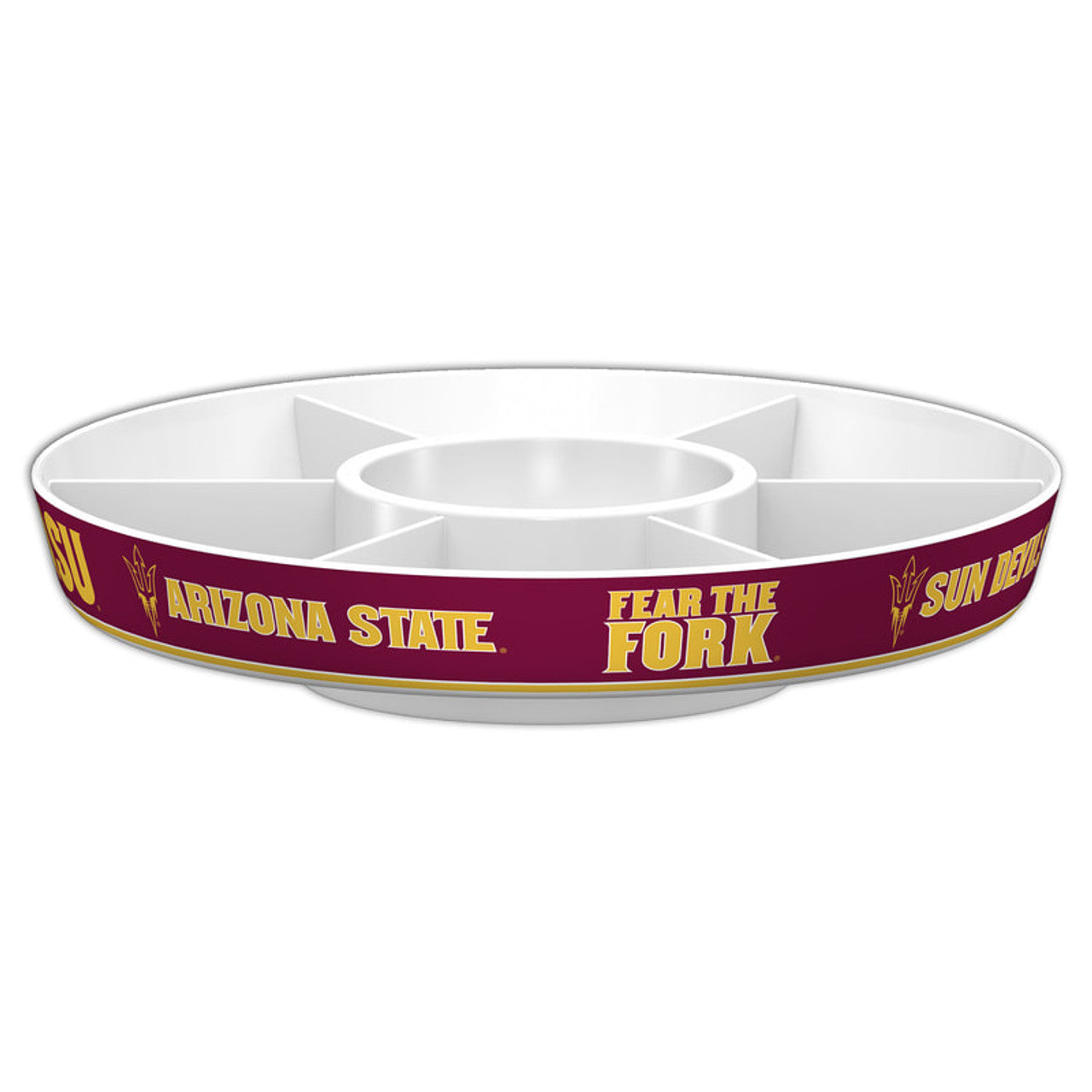 Arizona State Sun Devils Party Platter CO - Sports Collectibles, Sports Memorabilia, Sports Fan Shop, Sports Gifts