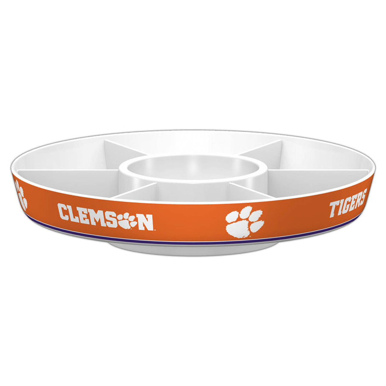 Clemson Tigers Party Platter CO - Sports Collectibles, Sports Memorabilia, Sports Fan Shop, Sports Gifts