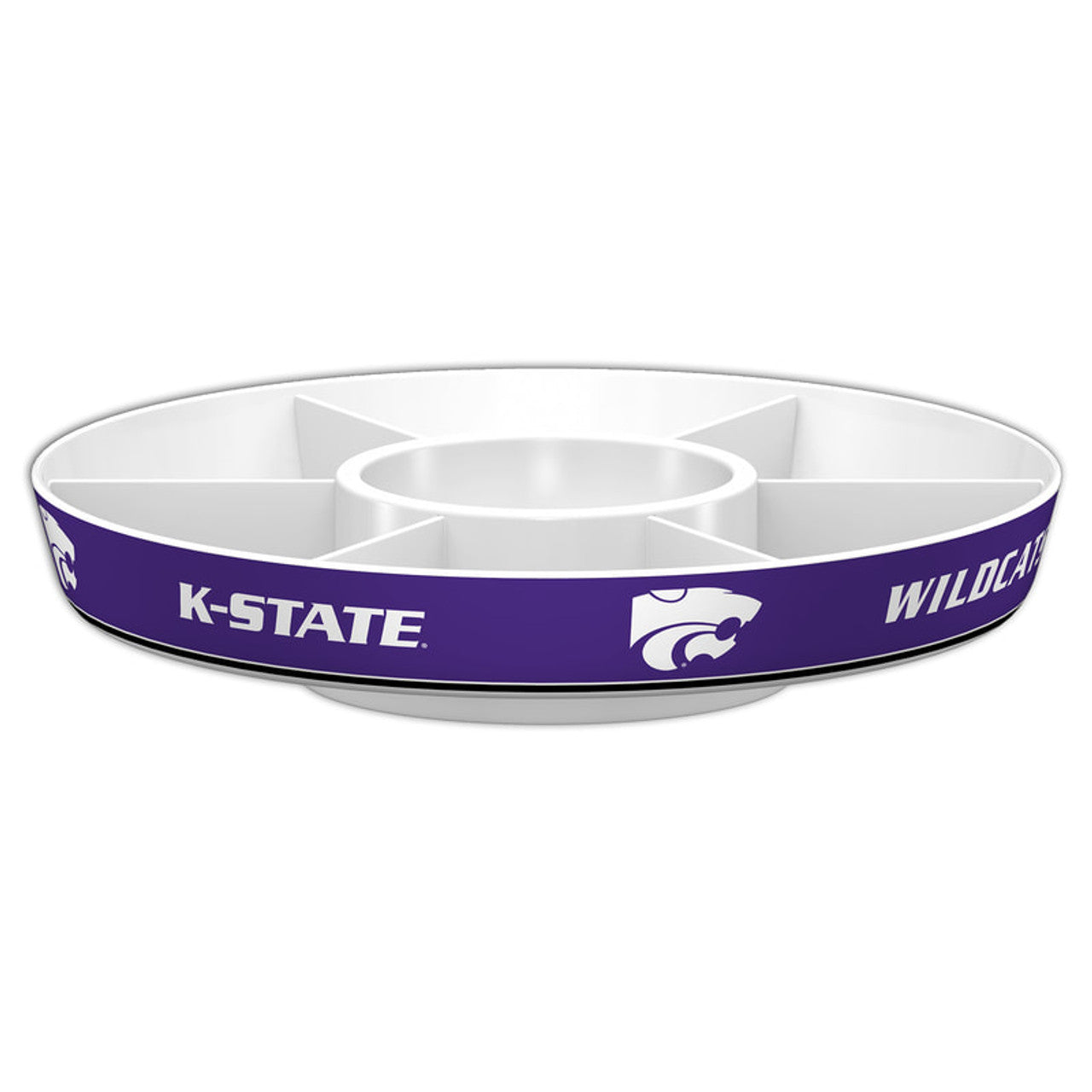 Kansas State Wildcats Party Platter CO - Sports Collectibles, Sports Memorabilia, Sports Fan Shop, Sports Gifts