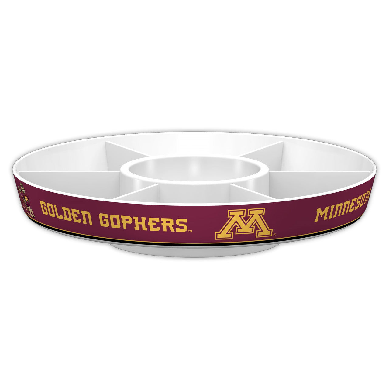 Minnesota Golden Gophers Party Platter CO - Sports Collectibles, Sports Memorabilia, Sports Fan Shop, Sports Gifts